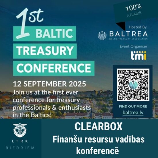 Bezmaksas dalība finanšu resursu vadības konferenē